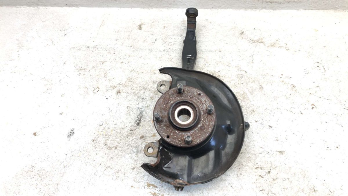 96-00 Civic Driver Left Front Spindle Steering Knuckle With Wheel Hub Coupe Oem