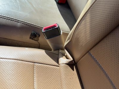 1999 Ford F150 Driver Left Front Seat Belt Buckle Receiver Oem Tan Ex