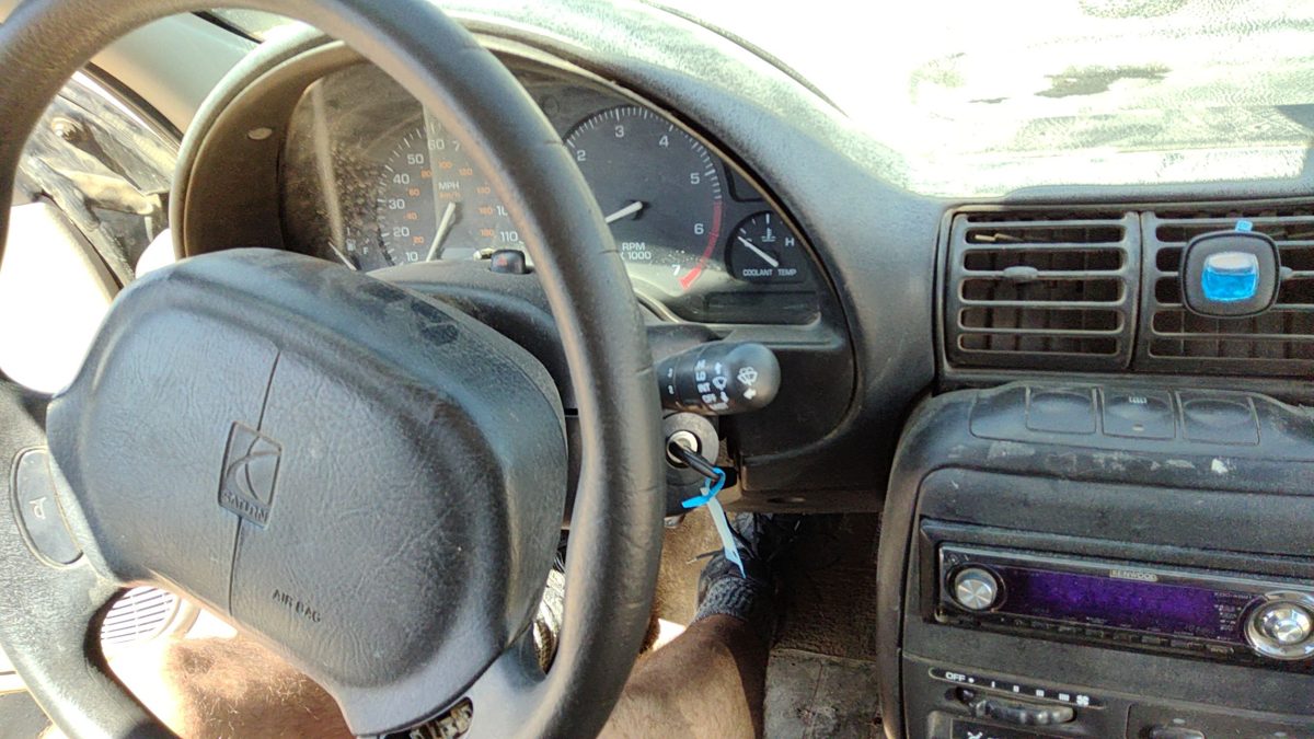 1997 Saturn S Series Steering Column