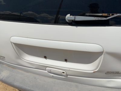 96-99 Town & Country License Plate Trim Surround Panel Tail Trunk Finish 119" Wb