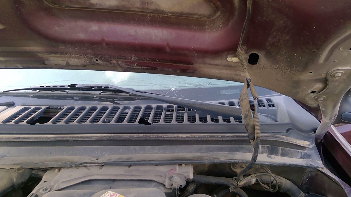 1999-2007 F350 Super Duty Driver Left Windshield Wiper Arm Oem Blade Lever