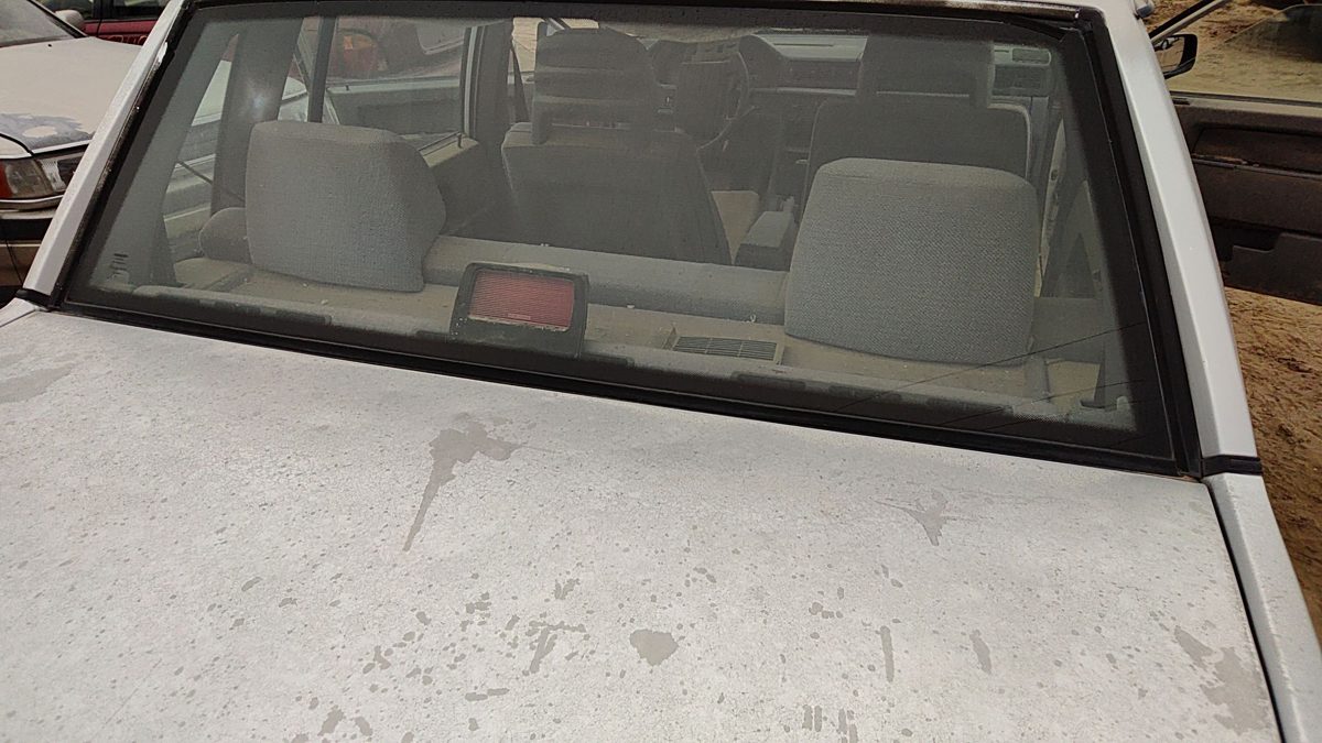 1991-1992 Volvo 740 Back Glass Rear Window Oem Sedan 13927843