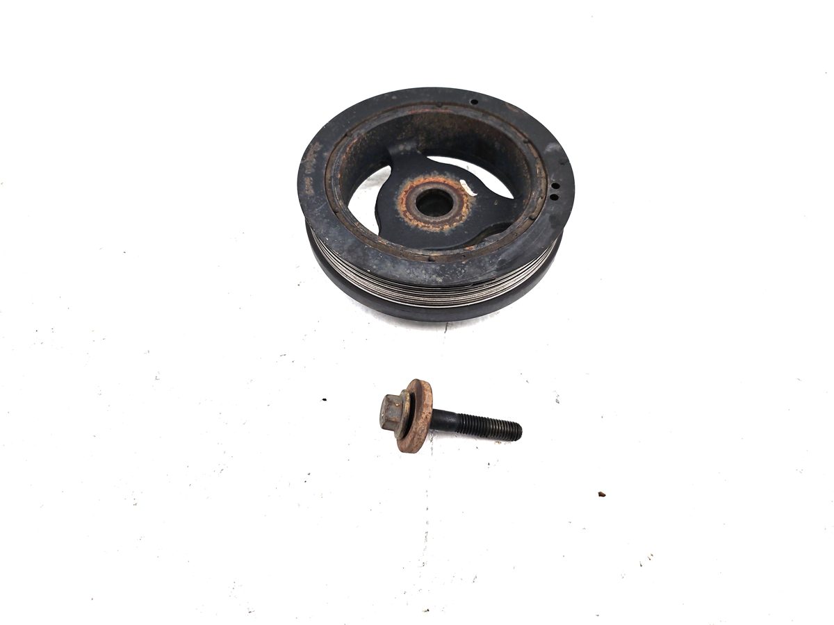 08-10 Dodge Grand Caravan Harmonic Balancer Crankshaft Pulley With Bolt Oem 3.3L