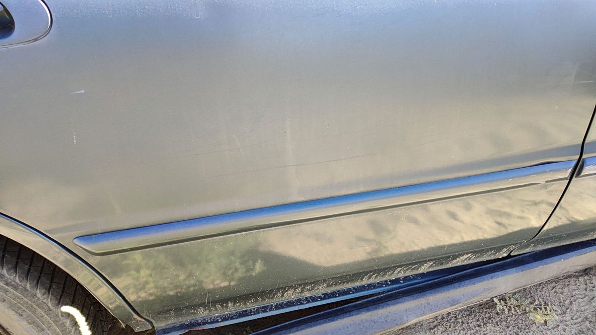 1996 97 Honda Accord Passenger Right Rear Moulding From Door Oem Back Trim Strip