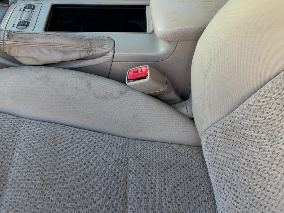06-09 Legacy Outback Driver Left Front Seat Belt Buckle Receiver Oem Taupe Tau