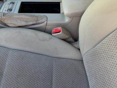 06-09 Legacy Outback Driver Left Front Seat Belt Buckle Receiver Oem Taupe Tau