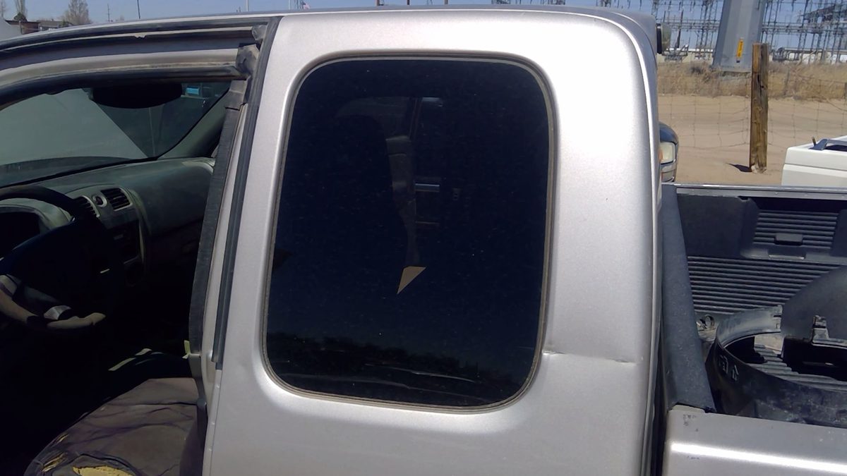2004-2008 Chevy Colorado Driver Left Rear Side Window Door Glass Back Quarter
