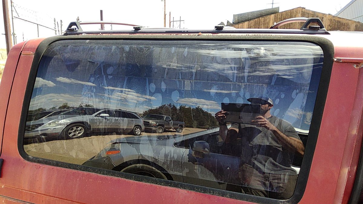 1985-1990 Ford Bronco 2 Passenger Right Rear Quarter Glass Back Side Window Oem