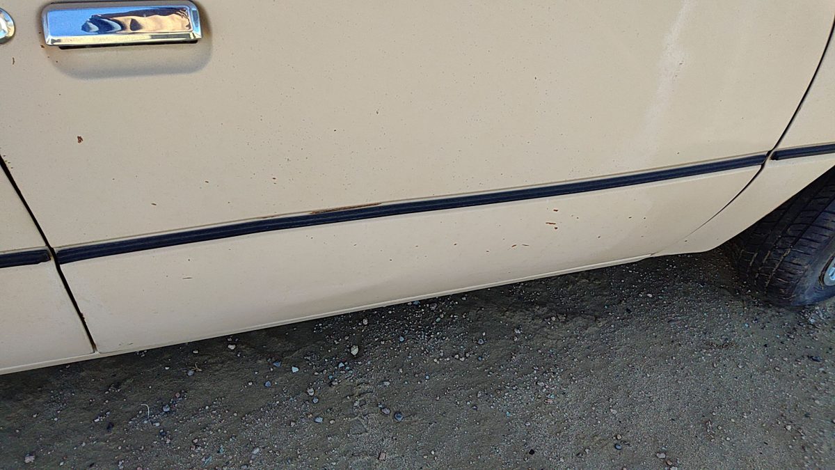 1984 Ford Tempo Passenger Right Front Moulding From Door Oem Trim Strip