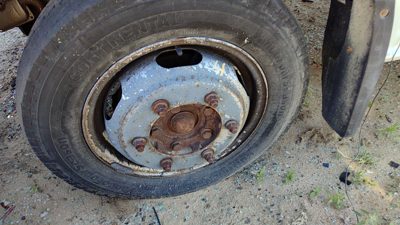 2002-2006 Sprinter Van 3500 15" X 5.50'' -- 6.25'' Pilot Hole Factory Dually Rim
