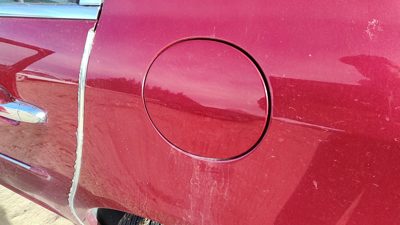 2006-2011 Buick Lucerne Fuel Tank Door With Hinge Gas Lid Oem Filler Crimson 86U