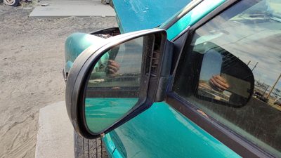 1995-1997 S10 Blazer Driver Left Side Mirror Door Mounted Oem Power 17801665