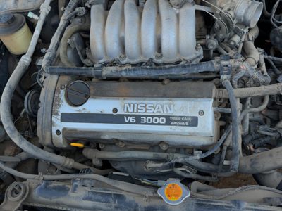 1995-2001 Nissan Maxima Driver Left Cylinder Head Assembly Oem 3.0L Dohc