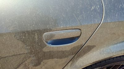1998-2004 Audi A6 Driver Left Rear Outside Door Handle Oem Back Gold
