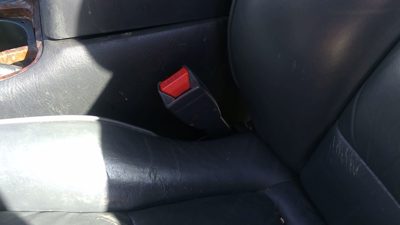1997-1998 Acura Tl Driver Left Front Seat Belt Buckle Receiver Oem Gray