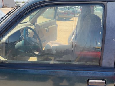 1991-1994 Ford Explorer 2 Dr Driver Left Front Door Glass Window F1TZ9821411A