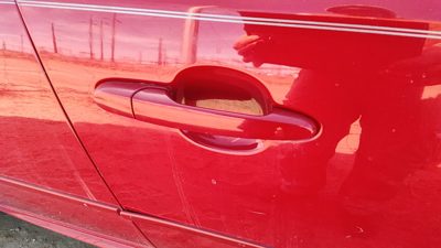 2007-2016 Chevy Impala Passenger Right Front Outside Door Handle Oem Red 74U