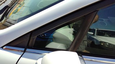 13-20 Ford Fusion Driver Left Front Vent Window Small Door Glass With Frame Oem