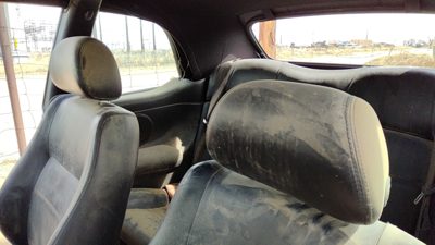 1999-2002 Vw Cabrio Convertible Pair Of Front Headrests Oem Left Right Set Seat