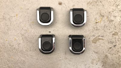2004 Bmw X3 Trunk Cargo Tie Down Hook Set Oem 3400537