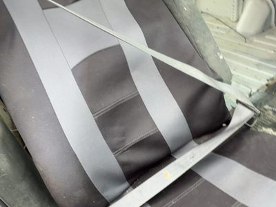 98-02 Express Van 2500 Passenger Right Front Seat Belt Retractor Shoulder Black