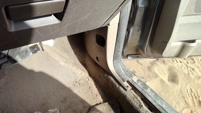 2010 Ford Focus Passenger Right Lower Kick Trim Panel Oem Gray Gs