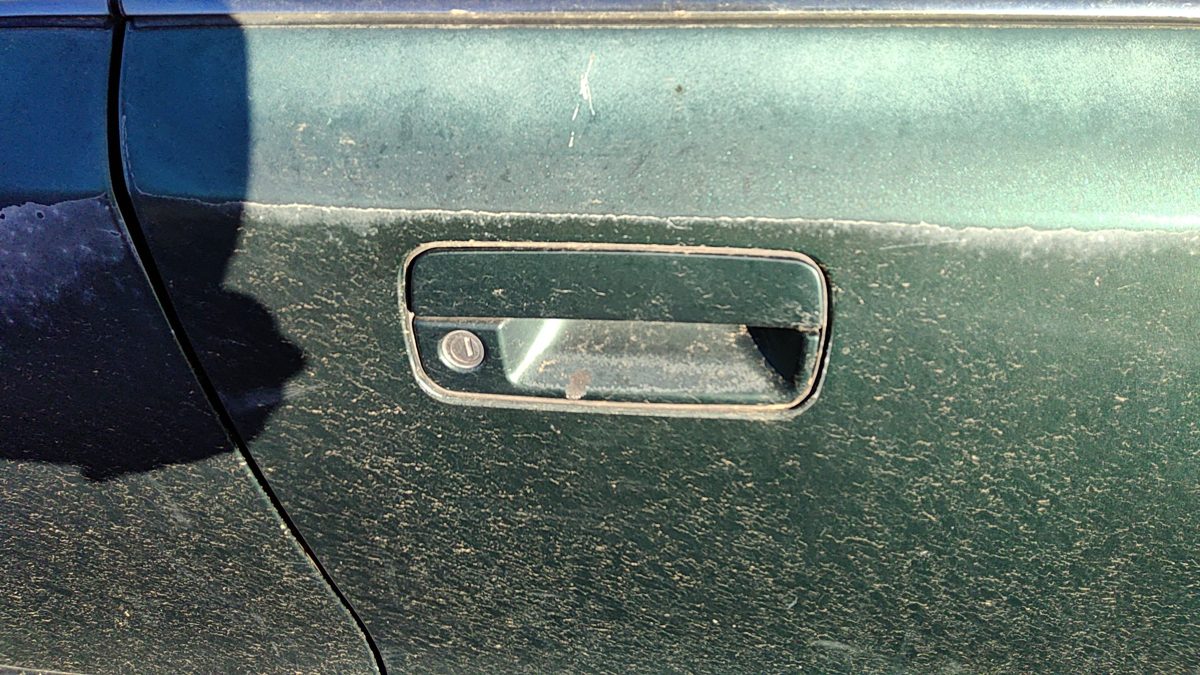 1991-1999 Olds 88 Passenger Right Front Outside Door Handle Oem Green