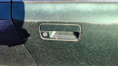 1991-1999 Olds 88 Passenger Right Front Outside Door Handle Oem Green