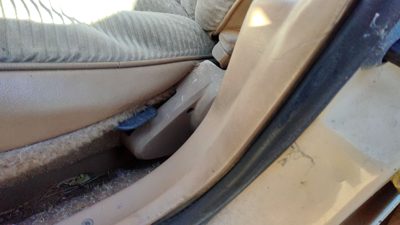 1984 Ford Tempo Driver Left Side Seat Trim Panel Oem Tan