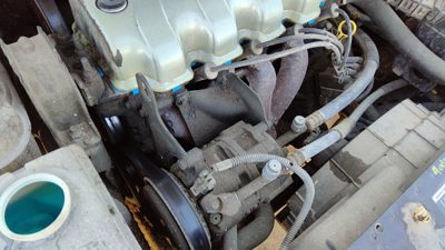 1997 Saturn Sl1 Mount Bracket Set For Ac Compressor Oem