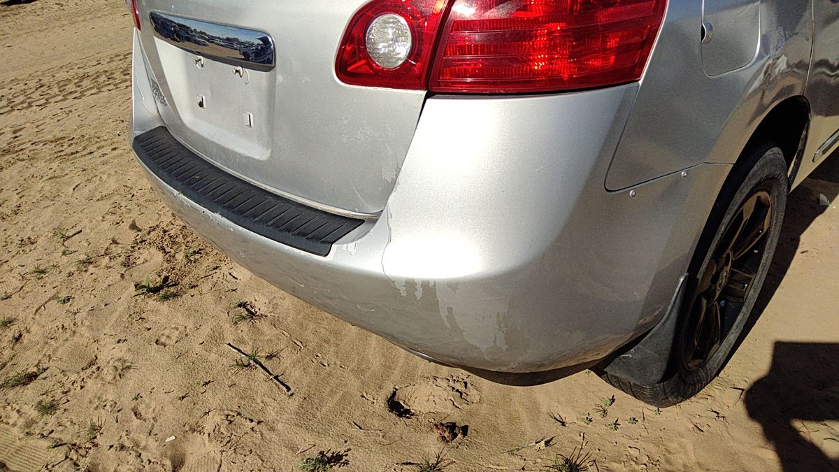 2013 Rogue Except Sport Rear Bumper Assembly