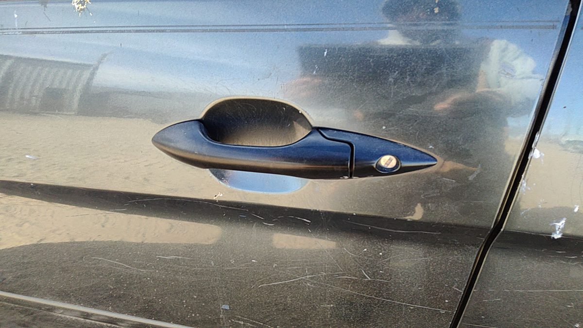 2005-2010 Honda Odyssey Driver Left Front Outside Door Handle Oem Blue