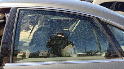 1998-2004 Audi A6 Driver Left Rear Side Window Door Glass Oem Back 4B5845205B
