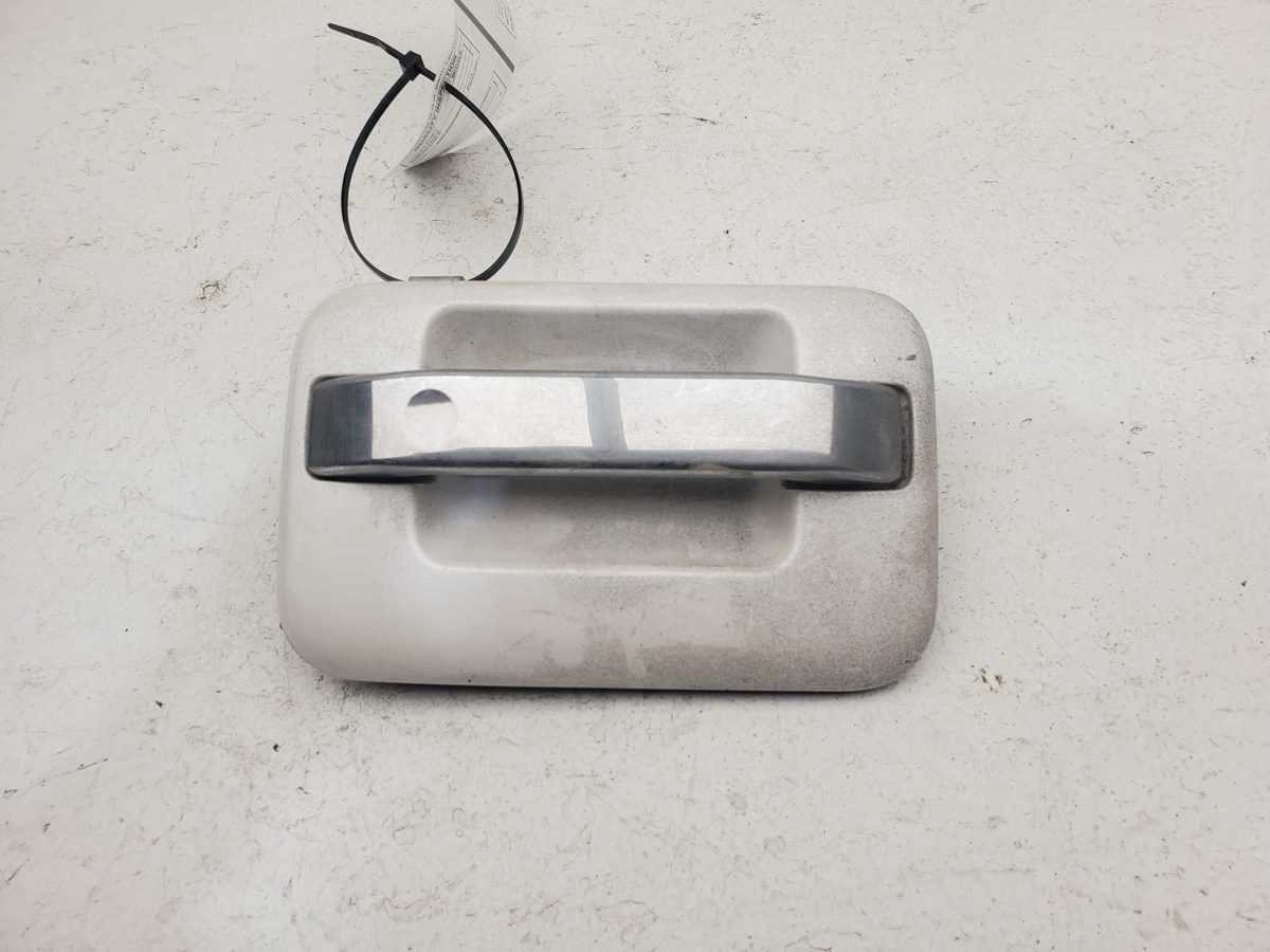 04-14 F150 Passenger Right Front Outside Door Handle Lever White Chrome Handle