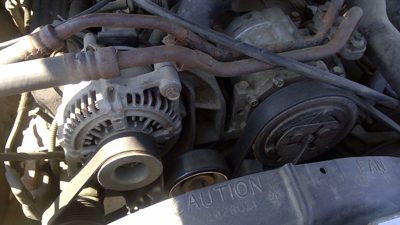 1993 Dodge Dakota Mount Bracket Set For Alternator Oem 5.2L