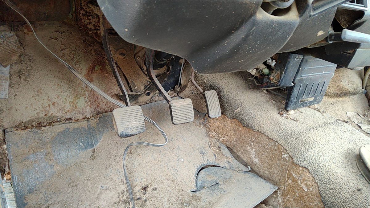 1977 Ford Courier Complete Clutch And Brake Pedal Assembly Oem