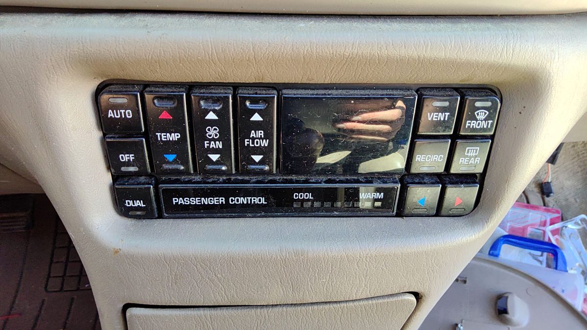 2000-2004 Buick Regal Automatic Temperature Control Module Heater Ac Head Oem