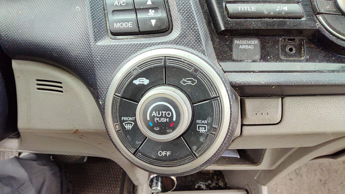10-11 Honda Insight Temperature Control Module In Dash Heater Ac Head Unit Oem