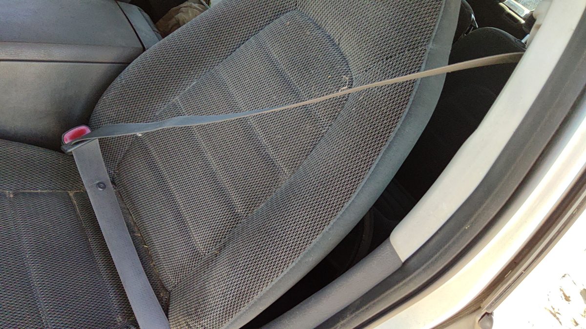 2002-2005 Ford Explorer Driver Left Front Seat Belt Retractor Oem Shoulder Gray