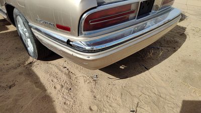 1991-1996 Buick Park Ave Ultra Rear Bumper Cover Assembly Oem Back Gold 25534978