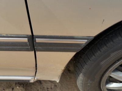 1990 Subaru Legacy Passenger Right Moulding From Fender Oem Trim Strip