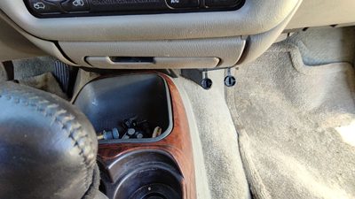 2000-2001 Olds Bravada Ash Tray Assembly Oem Slide Out Dash Pewter 922 15744357