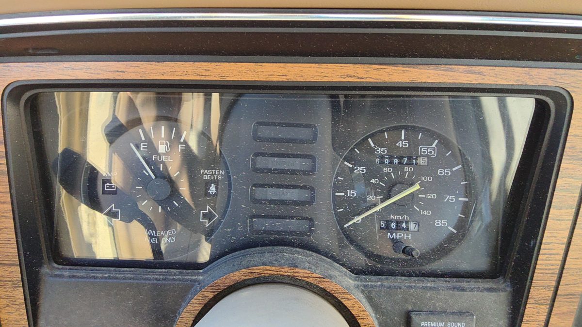 1984 Ford Tempo Speedometer Cluster Instrument Gauges Panel Oem Dash E43z17255b