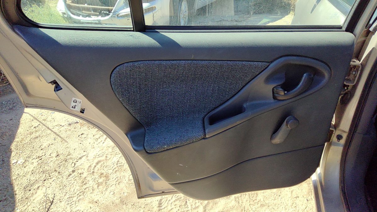 2003-05 Chevy Cavalier Driver Left Rear Inside Door Trim Panel Oem Back Gray 12C
