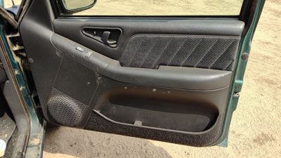 1995-1997 S10 Blazer Passenger Right Front Door Trim Panel With Switches Gray