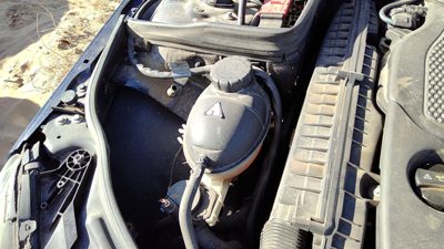 2008-2015 Mercedes C300 Coolant Reservoir Radiator Overflow Tank Bottle Oem