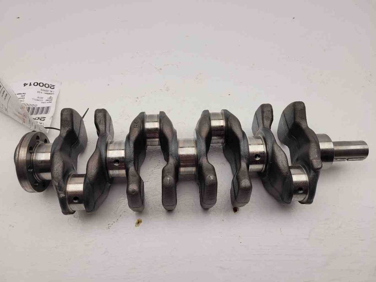 2016 Toyota Corolla Crankshaft Assembly Oem 1.8L 2Zrfe