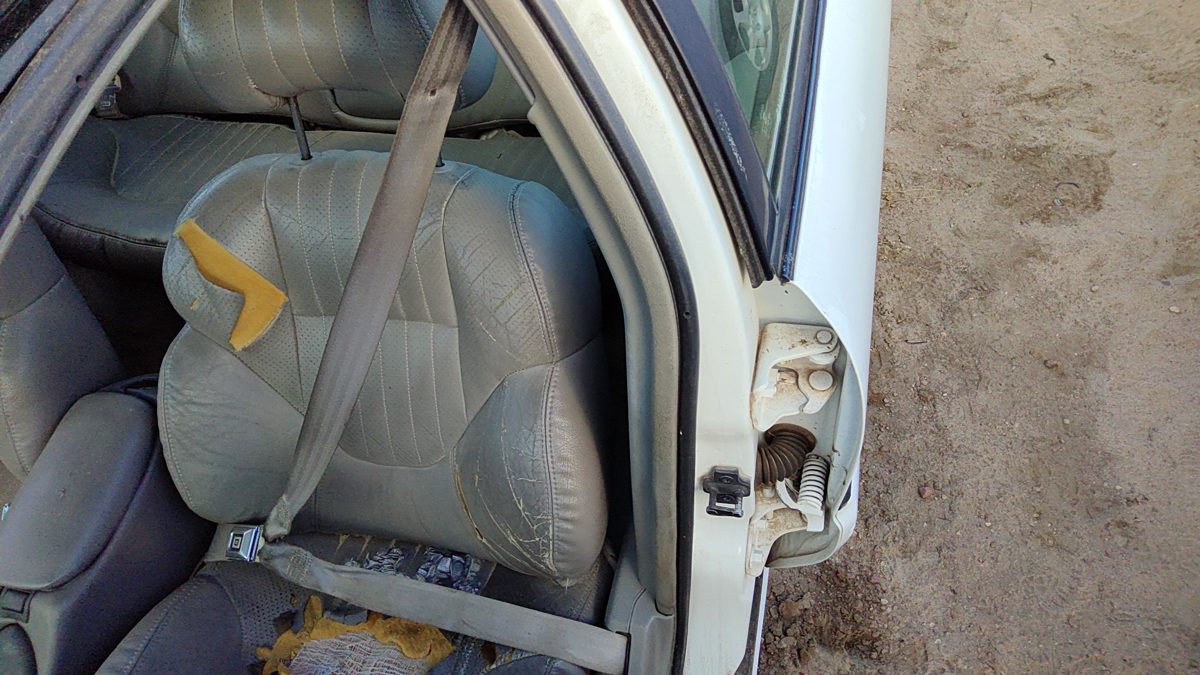 1994 Pontiac Bonneville Driver Left Front Seat Belt Retractor Oem Shoulder Gray