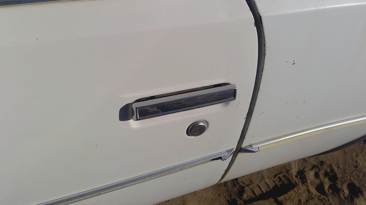 1978 Buick Regal Driver Left Front Outside Door Handle Oem White