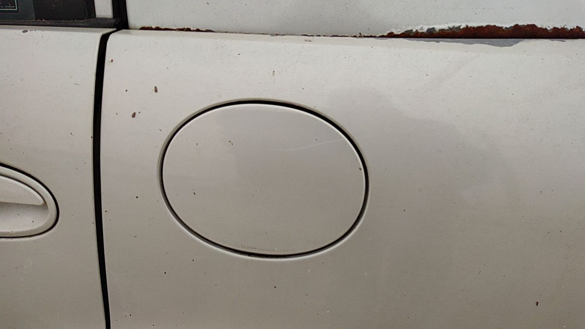1998-2005 Buick Park Ave Fuel Tank Door With Hinge Gas Lid Oem Filler White 78u